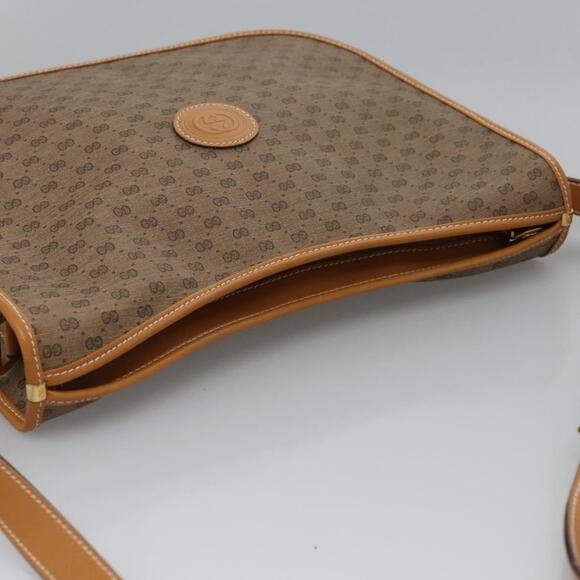 GUCCI Micro GG Supreme Shoulder Bag Pvc Beige Gold 001 090 001 090 - Picture 6 of 16